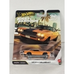 Hot Wheels 1:64 Fast Furious Premium  - Dodge Challenger R/T 1970 orange